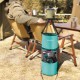 ALSANIDI, Foldable Waste Basket, Waste Paper Container, Turquoise, Size 25.5*86 Cm