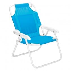 DPT, Foldable Camping Chair for Kids, Baby chair, Blue, Size51*37.5*35Cm
