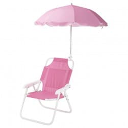 DPT, Foldable Camping Chair for Kids, Baby chair, Pink, Size51*37.5*35Cm