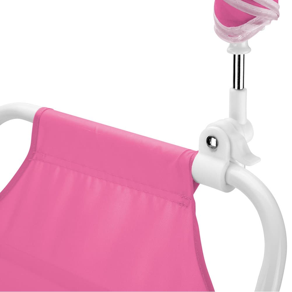 DPT, Foldable Camping Chair for Kids, Baby chair, Pink, Size51*37.5*35Cm