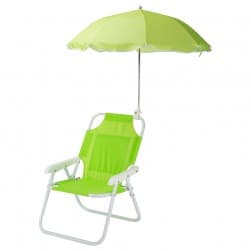 DPT, Foldable Camping Chair for Kids, Baby chair, Green, Size51*37.5*35Cm