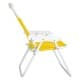 DPT, Foldable Camping Chair for Kids, Baby chair, Yellow, Size51*37.5*35Cm