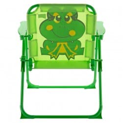 DPT, Foldable Camping Chair for Kids, Baby chair, Green, Size50*38.5*37Cm