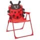 DPT, Foldable Camping Chair for Kids, Baby chair, Red, Size50*38.5*37Cm