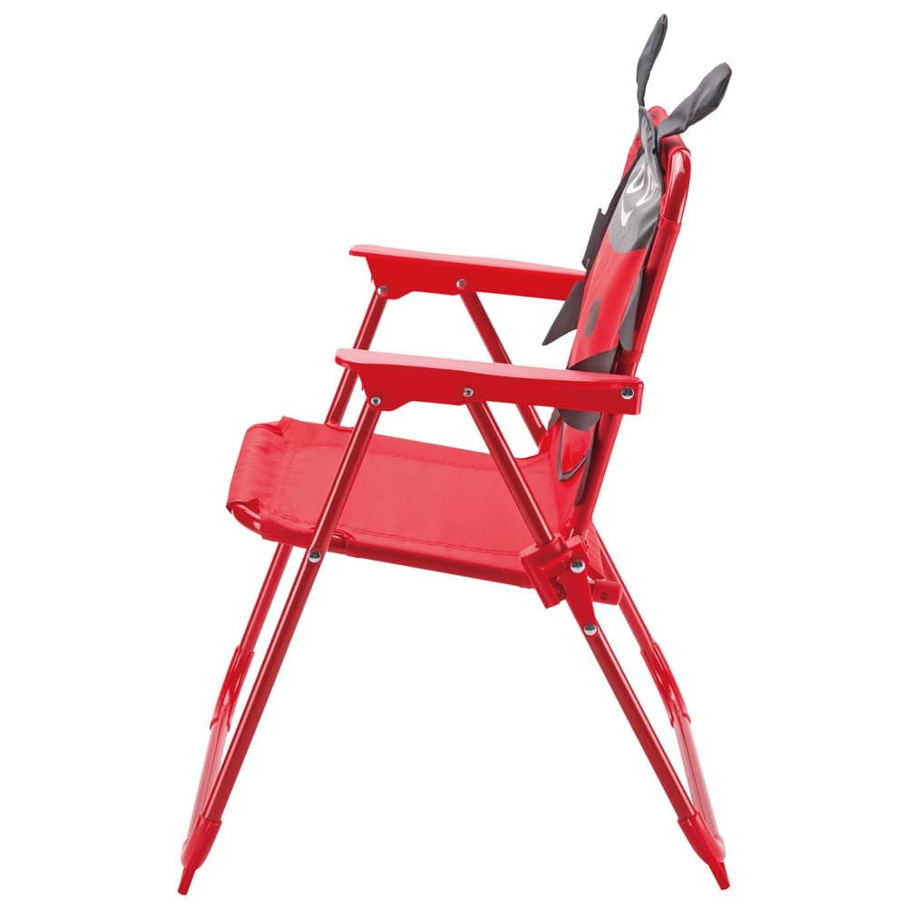 DPT, Foldable Camping Chair for Kids, Baby chair, Red, Size50*38.5*37Cm