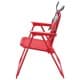 DPT, Foldable Camping Chair for Kids, Baby chair, Red, Size50*38.5*37Cm