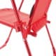 DPT, Foldable Camping Chair for Kids, Baby chair, Red, Size50*38.5*37Cm