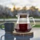 DPT, Served drip coffee pot, Server, Transparent , capacity 600 ml Size 15*8*12 Cm