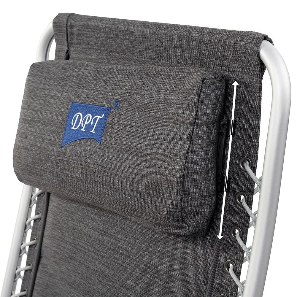 DPT, Modern Camping Chair, Trips Chair, Gray, Size51*44*47Cm