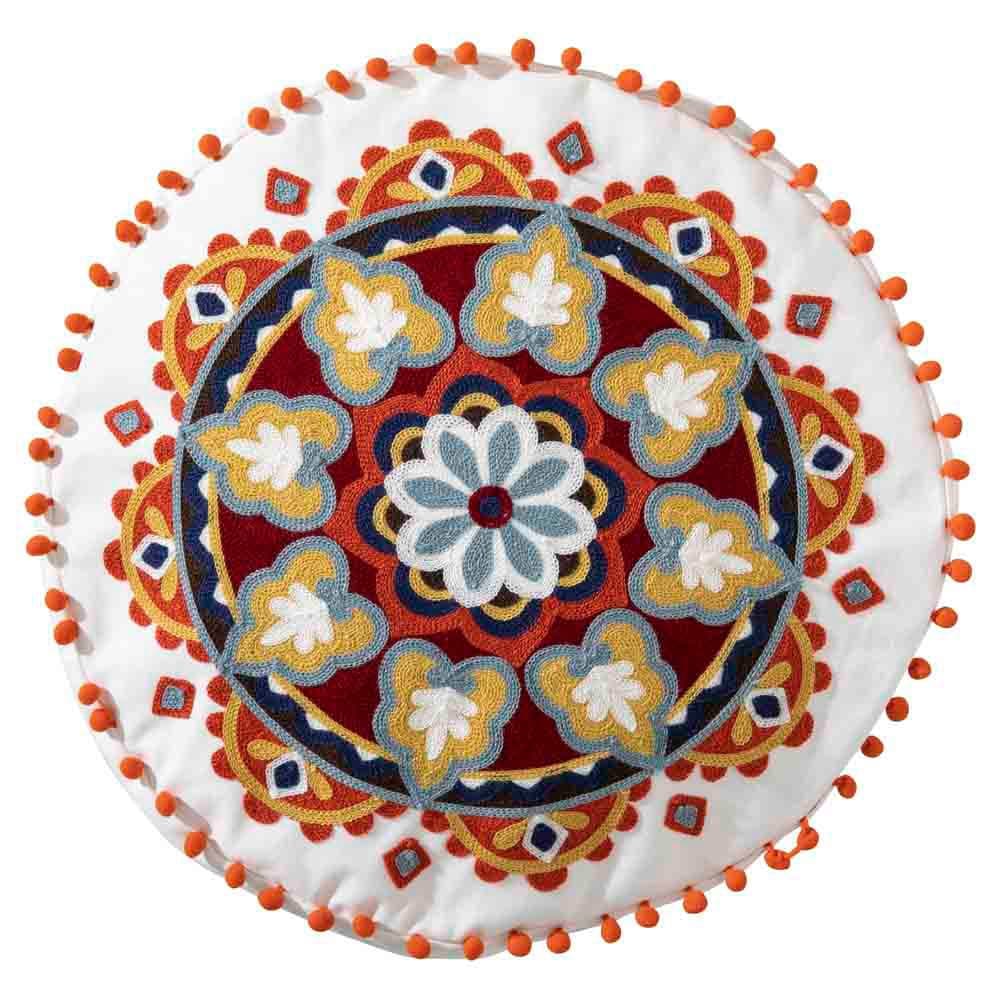 ALSANIDI, Comfortable multi-use Ground cushion, White, Size 45*45*10 Cm