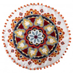ALSANIDI, Comfortable multi-use Ground cushion, White, Size 45*45*10 Cm