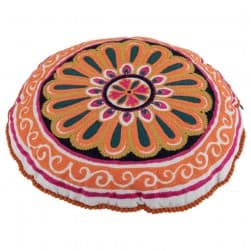 ALSANIDI, Comfortable multi-use Ground cushion, White, Size 45*45*10 Cm