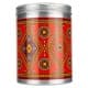 ALSANIDI, Najdi engraving aluminum spice box, Tea, coffee and sugar storage for trips, Silver, capacity 2000 ml