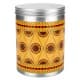 ALSANIDI, Najdi engraving aluminum spice box, Tea, coffee and sugar storage for trips, Silver, capacity 2000 ml