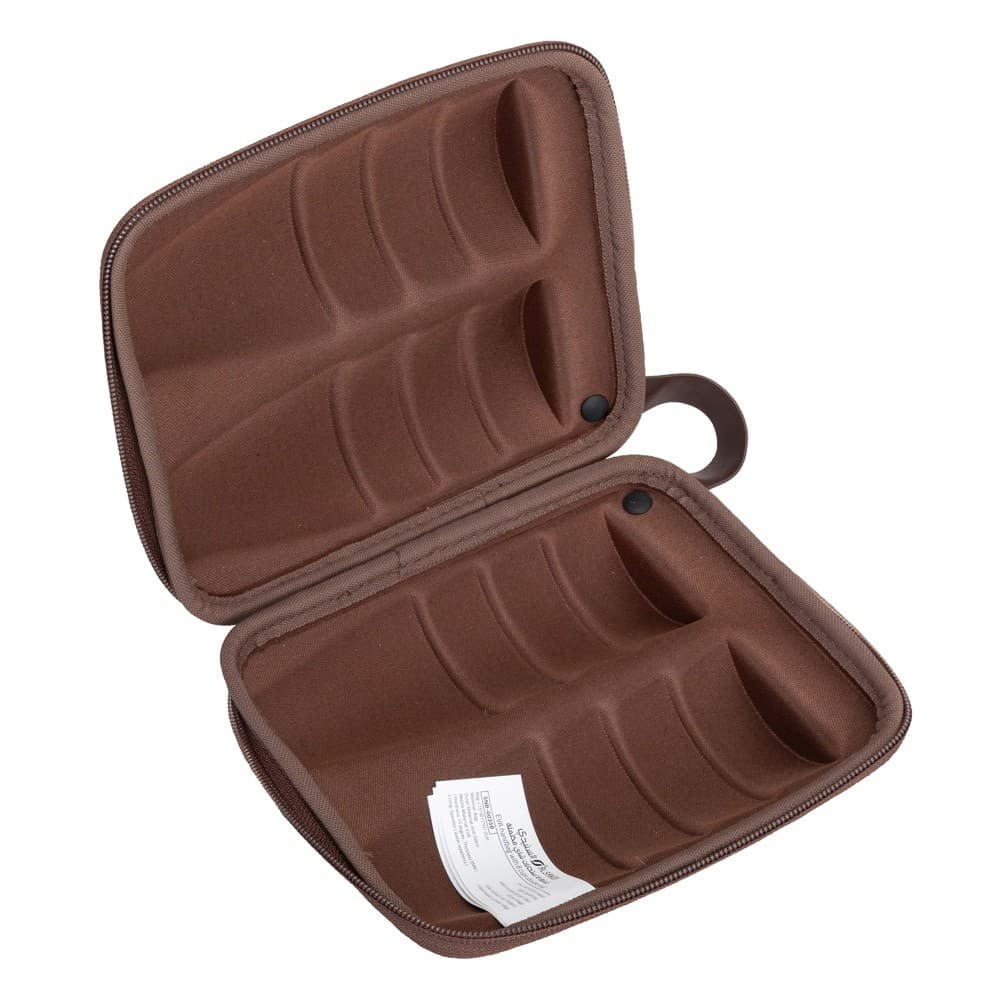 ALSANIDI, Full anti-shock cups bag, Tea cups Bag, Oud, Size 15*17*7.2Cm