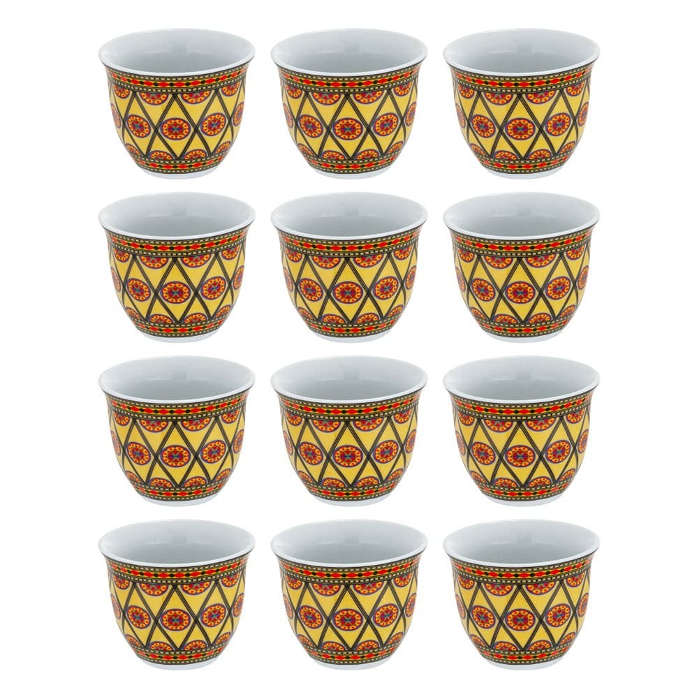 ALSANIDI, Najdi engraving Completed anti-shock Mugs bag, Coffee mugs bag, Woody, Size 15*19.3*7.3Cm