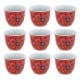 ALSANIDI, Najdi engraving Completed anti-shock Mugs bag, Coffee mugs bag, Woody, Size 32.4*8.6*7.9Cm