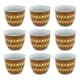 ALSANIDI, Najdi engraving Completed anti-shock Mugs bag, Coffee mugs bag, Woody, Size 32.4*8.6*7.9Cm