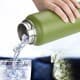 ALSANIDI, Stainless steel hot and cold Liquid Bottle, Sports water Bottle, Green, capacity 1.2 L