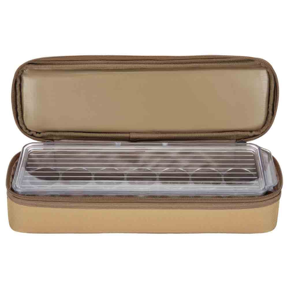 ALSANIDI, Egg storage, Kaki, Size 39.5*9.5*13 Cm