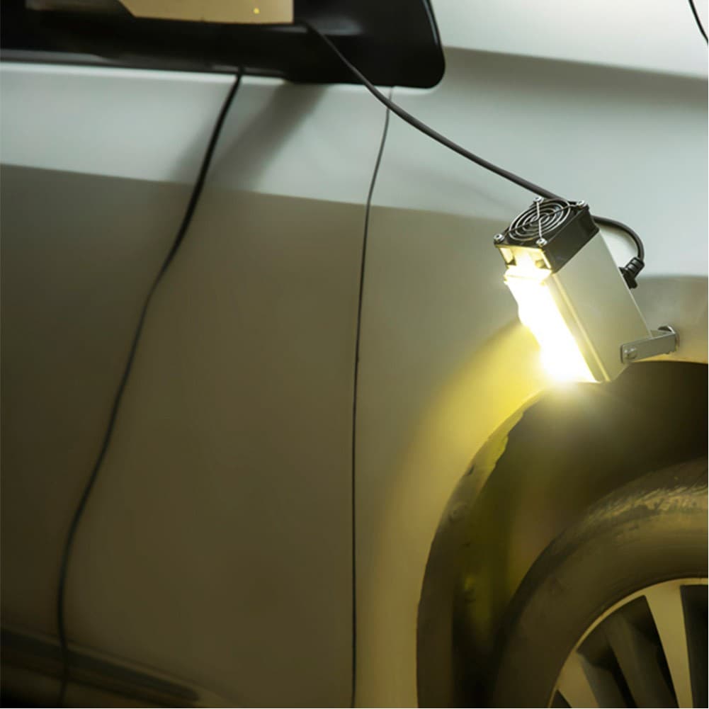السنيدي، كشاف اضاءة LED للتخييم، كشاف جلسة خارجية، اسود، 70 واط