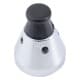 ALSANIDI, Aluminum Pressure Cooker Whistle, Presseur Cooker, Silver, Size 7*9 L