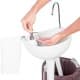 ALSANIDI, Camping and trip laundry, Camping and Travel Portable Sink, Beige, capacity 19 L Size 33*50*83 Cm