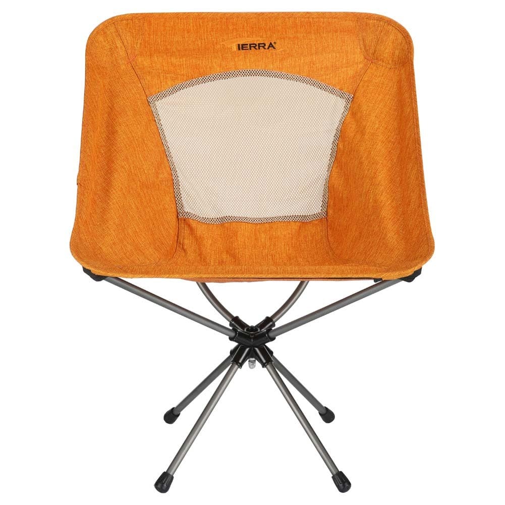 TIERRA, Camping Swivel Chair, Trips Chair, Orang