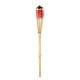 ALSANIDI, Bamboo Camp Lighting Torch, Bamboo wicker Lamp, Red, Size 90 Cm