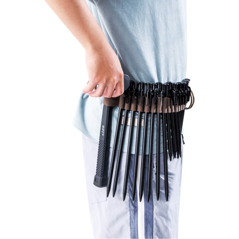DPT, Tent Dowel set, Pegs, Black, Size 35*35*7 Cm