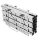 ALSANIDI, Portable BBQ stove, Charcoal BBQ Stove, Silver, Size41*40*34Cm