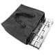 ALSANIDI, Portable BBQ stove, Charcoal BBQ Stove, Silver, Size41*40*34Cm