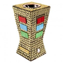 ALSANIDI, Traditional Incense Burner, Black, Size 11*11*20 Cm