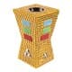 ALSANIDI, Traditional Incense Burner, Brown, Size 11*11*20 Cm