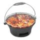 ALSANIDI, Picnic stove and grill, Charcoal stove, Black, Size25.5*25.5*11.2Cm