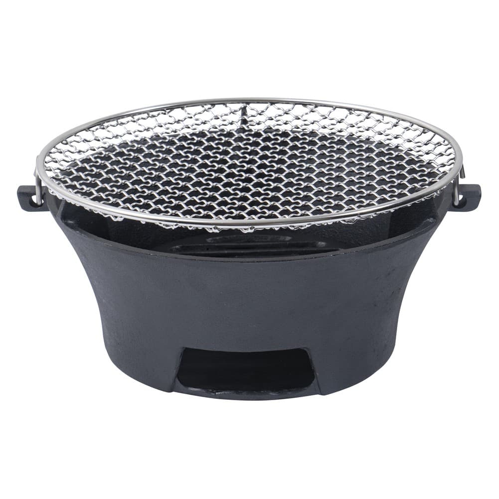 ALSANIDI, Picnic stove and grill, Charcoal stove, Black, Size25.5*25.5*11.2Cm