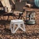 ALSANIDI, Multi-Purpose Chair, Trips Chair, White, Size34*28*24Cm