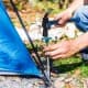 DPT, Camping Hammer, Black*Blue, Size 32.5*14.5 Cm