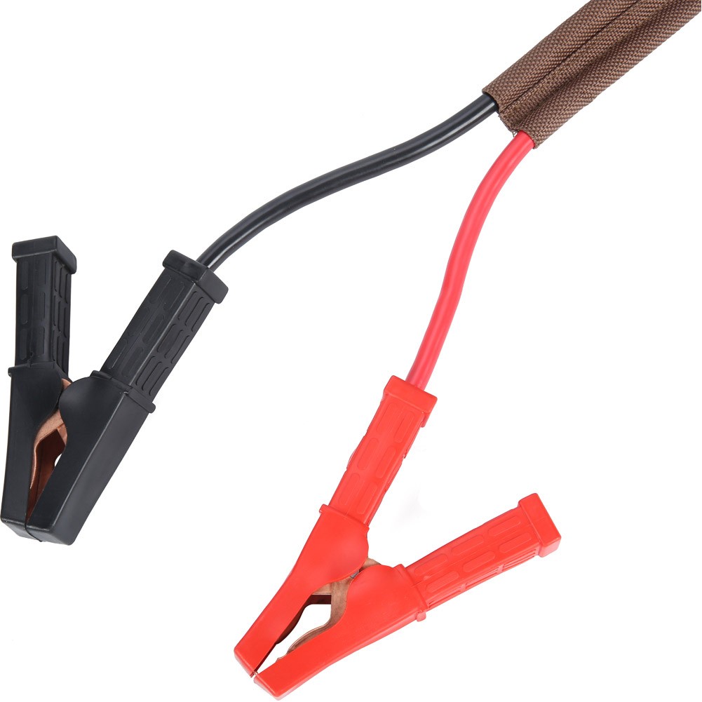 ALSANIDI, Car Battery Jumper Wire, Car Jump Starter Cable, Kaki, Size 4 Metre