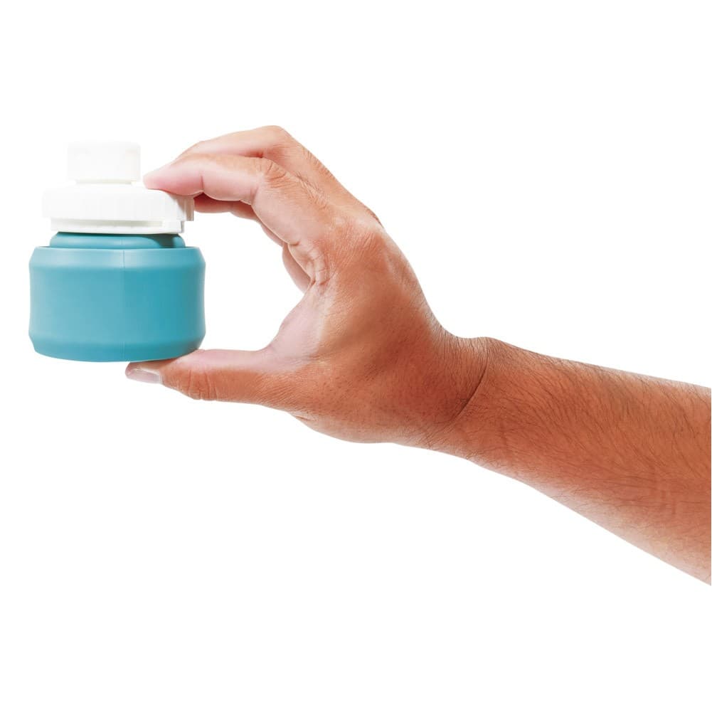 ALSANIDI, Collapsible liquid bottle, Turquoise, Size 6.3*19.8 Cm