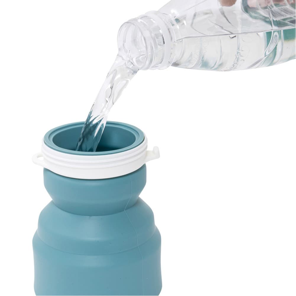 ALSANIDI, Collapsible liquid bottle, Turquoise, Size 6.3*19.8 Cm
