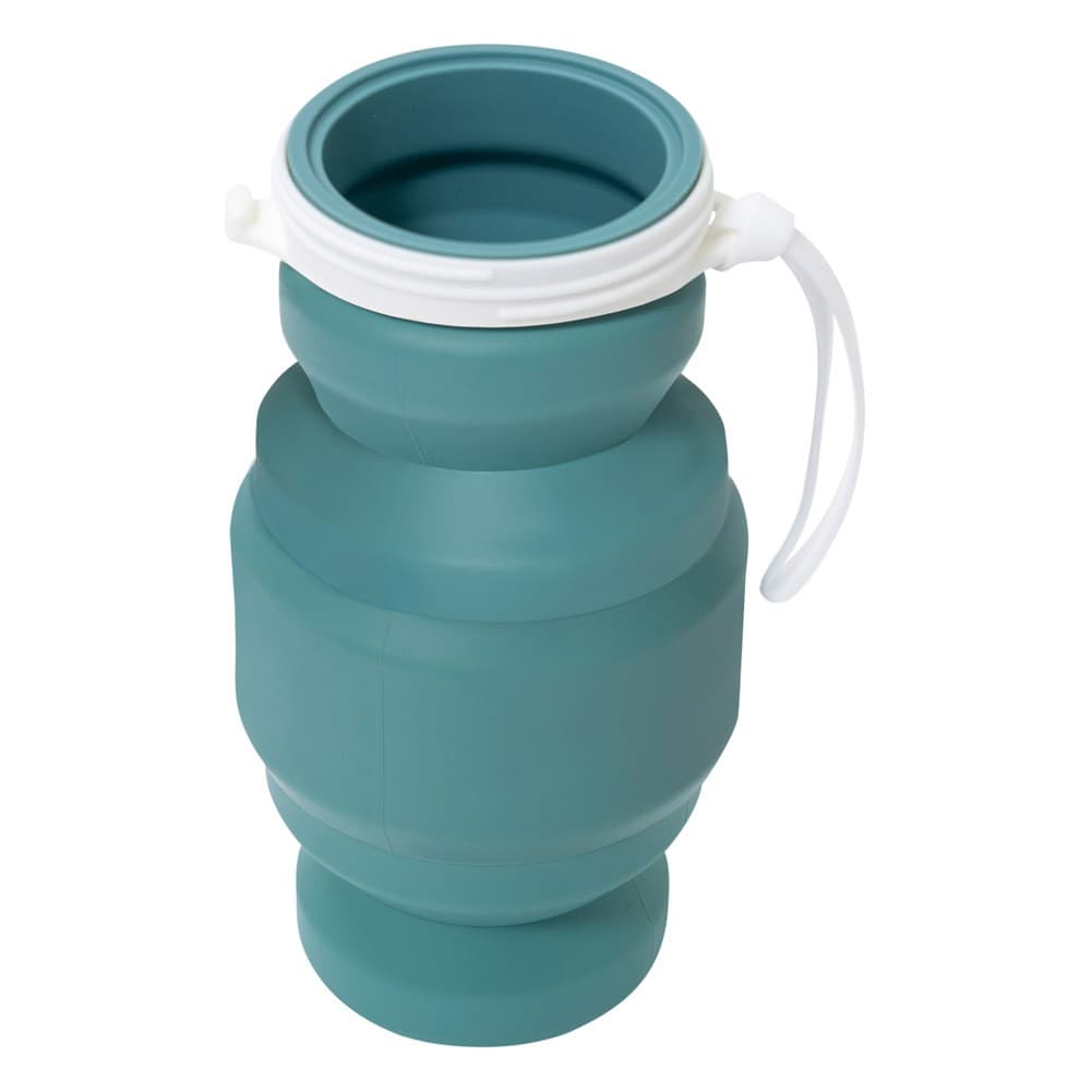 ALSANIDI, Collapsible liquid bottle, Turquoise, Size 6.3*19.8 Cm