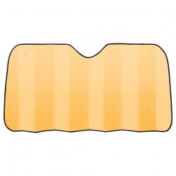 ALSANIDI, Sunshade for the Car's Front Windshield, Car Sunshade, Gold, Size 70*145 Cm