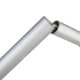 DPT, Foldable Aluminum Tent Pole, Portable Light Canopy Pole for Camping, Silver, Size 1 inch Size 210 Cm