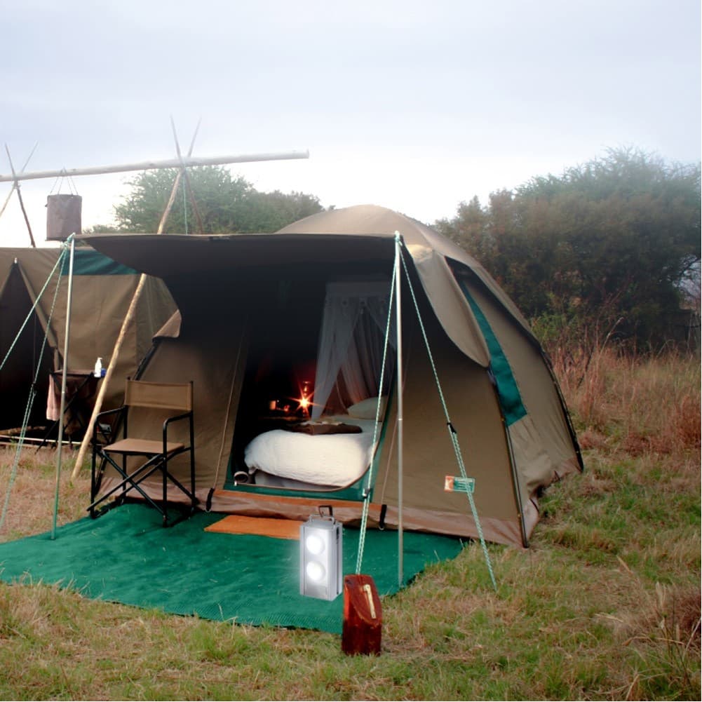 DPT, Foldable Aluminum Tent Pole, Portable Light Canopy Pole for Camping, Silver, Size 1 inch Size 210 Cm