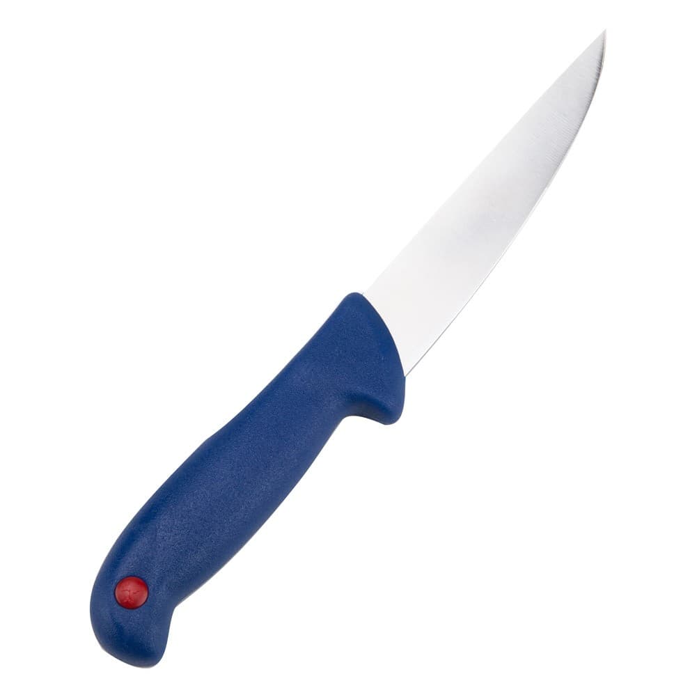 ALSANIDI, Butcher knife Stainless steel, Kitchen knife, Blue, Size 14 Cm