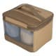 ALSANIDI, spices set bag, Completed spices cans, Kaki, Set 4 pcs