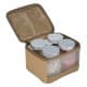 ALSANIDI, spices set bag, Completed spices cans, Kaki, Set 4 pcs