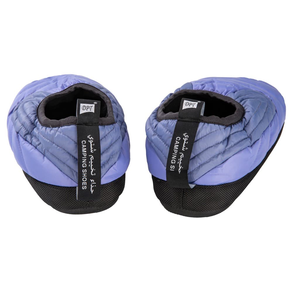 DPT, Heated Foot Warmer, Camping and Hiking Shoes, Blue, Size 34:36