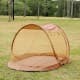 ALSANIDI, Automatic Setup Mosquito for Trips, Nylon Mosquito, Sandy, Size 240*140*110 Cm